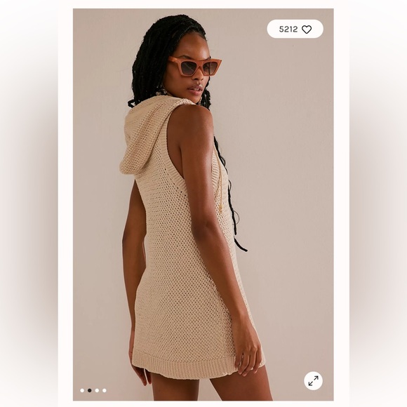 FREE PEOPLE Ainsley Sweater Mini NWT - Picture 2 of 13